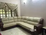 6 seater L shaped sofa