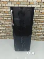 #blavk samsung single door refrigerator