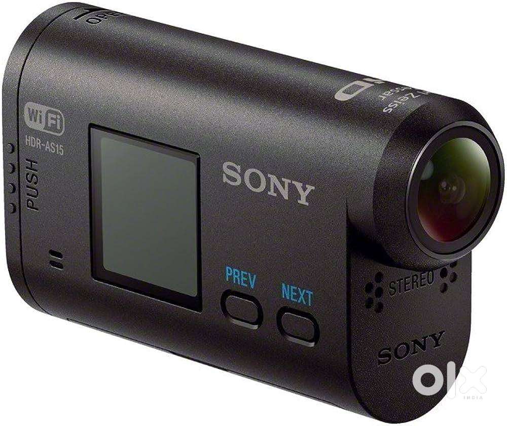 Sony HDR-AS15 HD Action Camcorder LCD Cradle BUNDLE