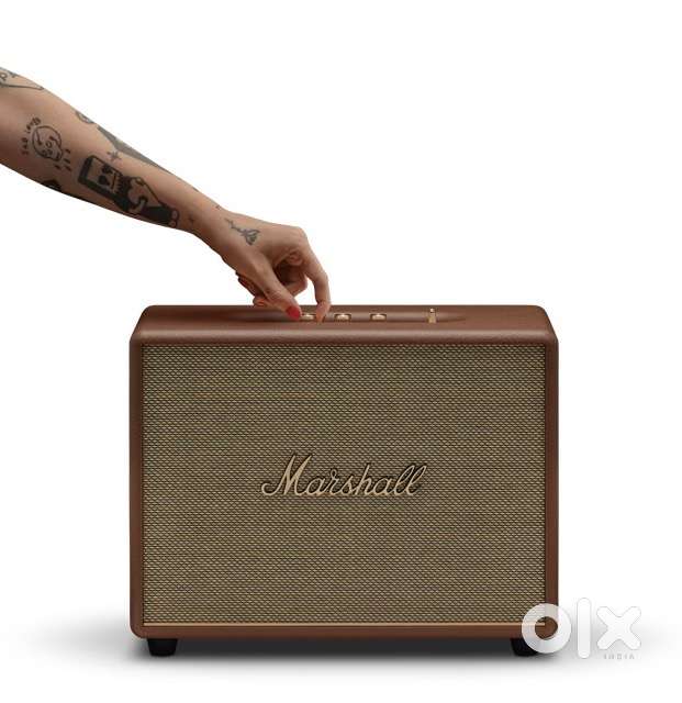 New Box Packed Marshall Woburn 3 Speaker brown with Bill & Wrnty