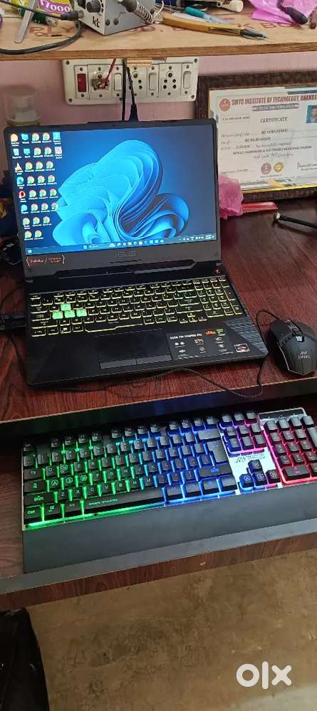 Asus tuf a15 good condition 4month warranty