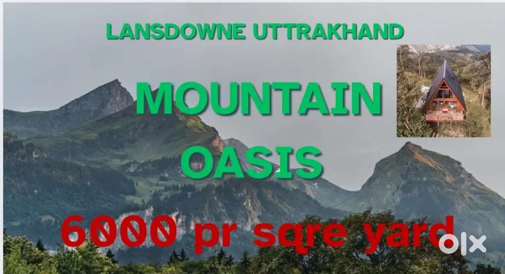 6000 rs pr gaj plots for sell near lansdowne