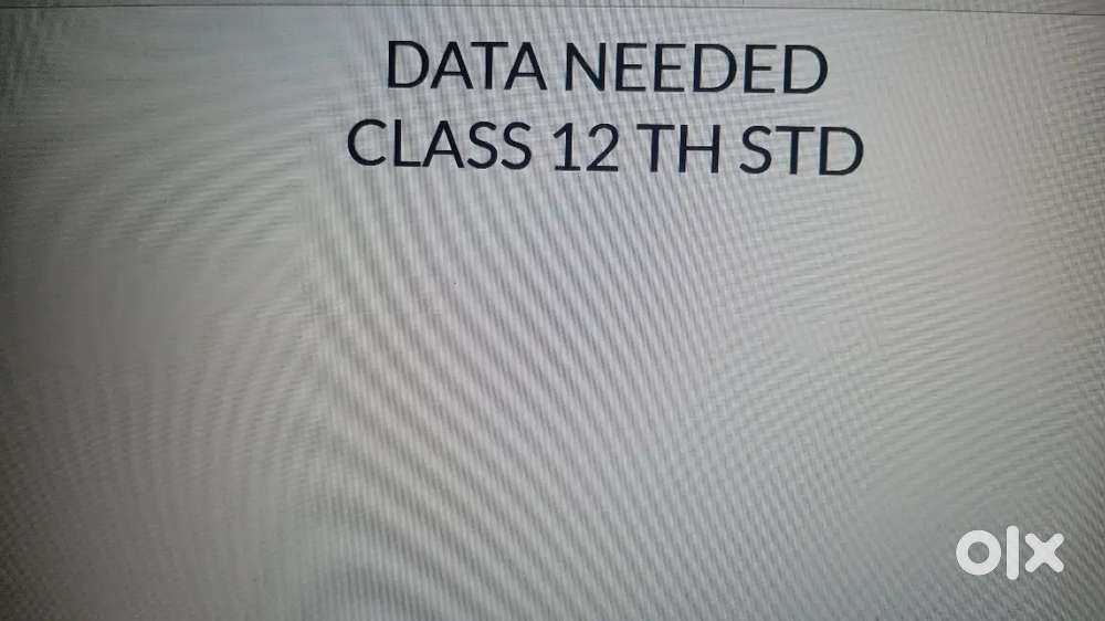 Data needed of 12 th std from different school