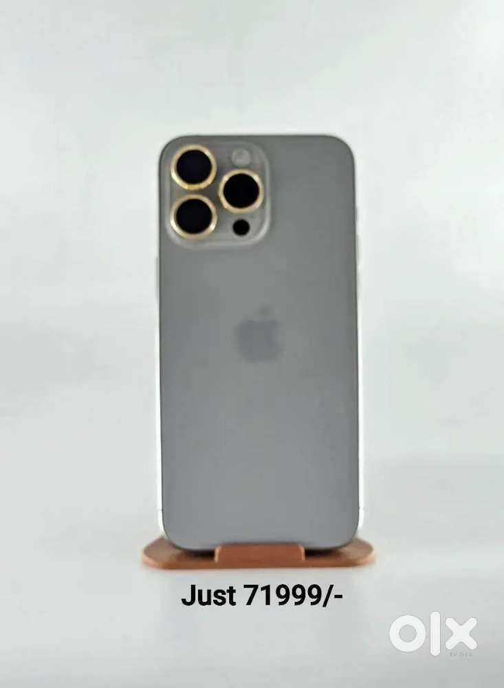 Apple IPhone 15 Pro Max (256gb )Natural Titanium Only New Condition.