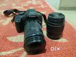 Canon EOS 1500D DSLR Camera with 18-55, And 55-255 mm lense