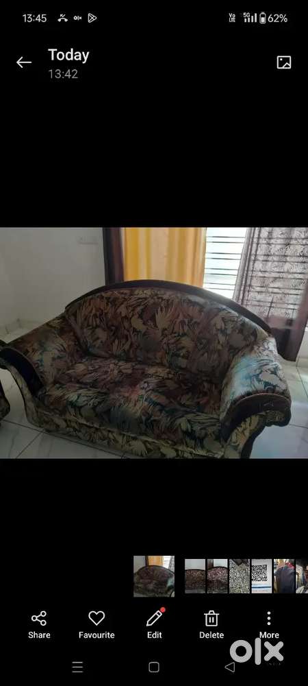 Bilkul wadiya 7 seater sofa