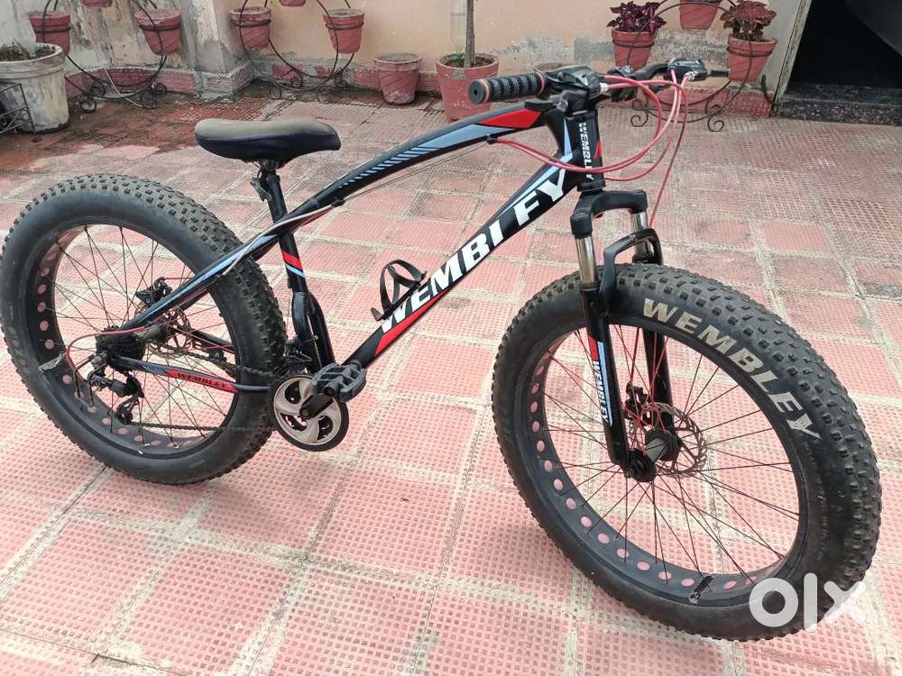 Suncross Mountain bike and fat bike both in good condition