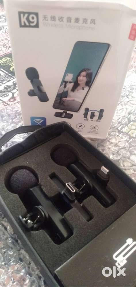 K9 Dual Wireless Collar Microphone - For iOS & Android (Type-C) Device