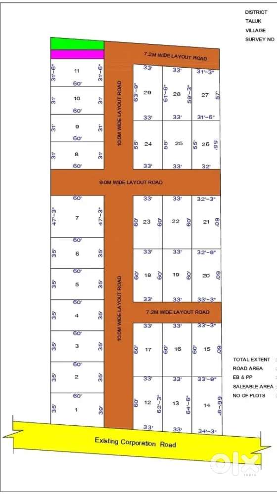 Residential House Plots At Vilankuruchi - Near IT Park