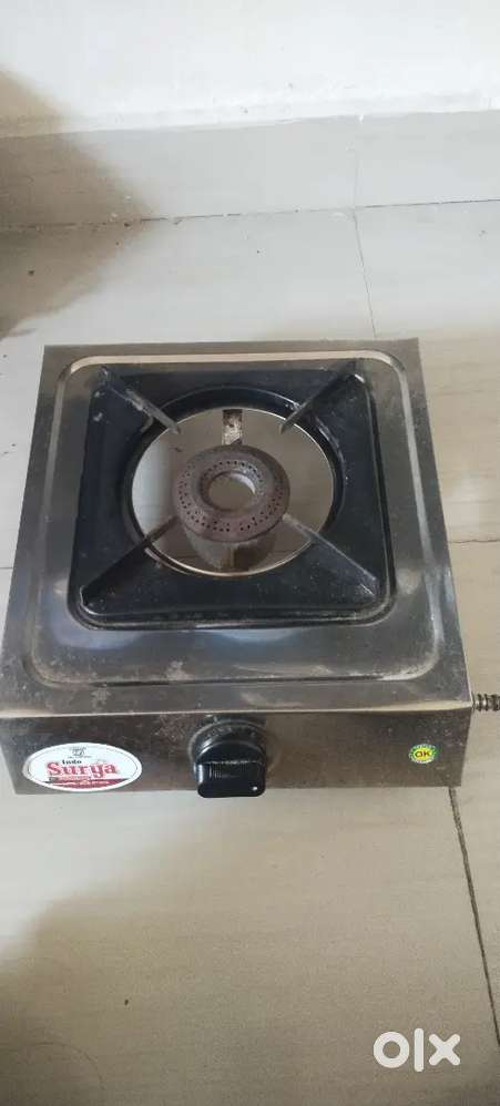 Gas stove good condition not used only used 15 days