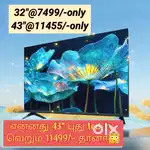 Sony new UHD 43 inch smart Android led tv @11444 _&