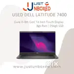 Used Dell Latitude 7400 Touch  i5 8th Gen  8GB RAM  256GB SSD