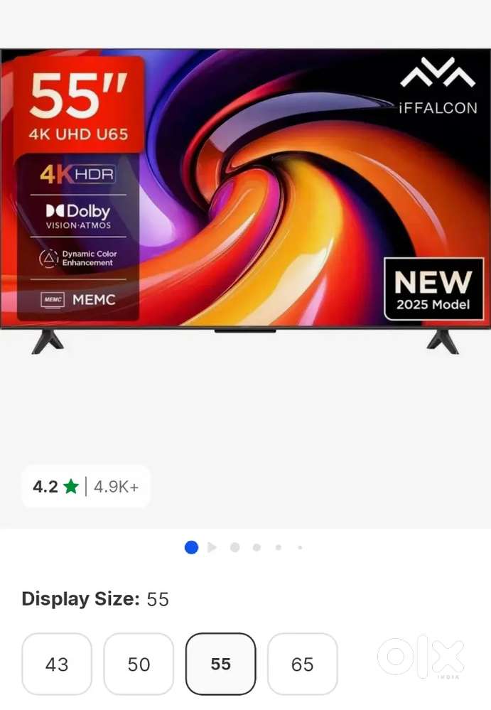 IFFALCON TV BY TCL 55 INCH