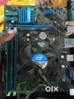 Asus ka motherboard h with prosser and fan