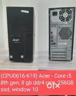 (CPU00616-0619) Acer refurbished cpu