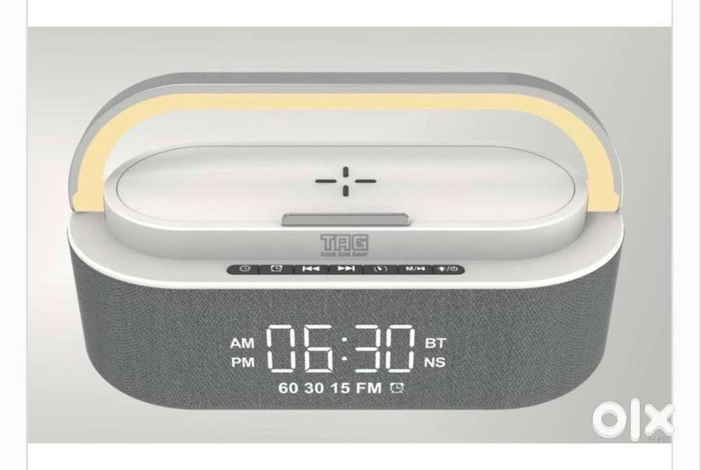 Brand new Bluetooth speaker with wireless charger