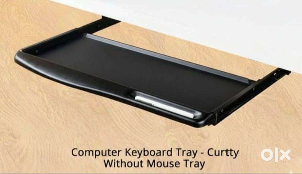 17 Pcs Steel Keyboard Tray - Curve (Without Mouse)