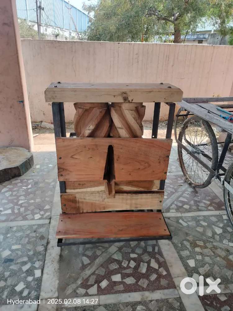 Wooden sugarcane machine with jenator