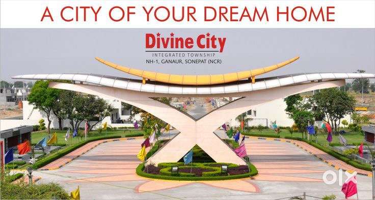 Plot for sale divine city ganaur