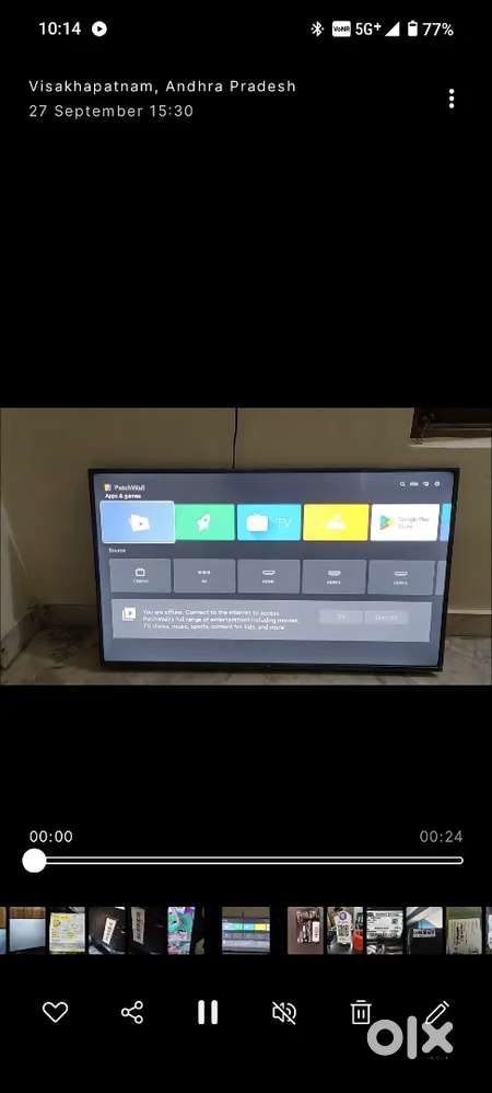 Mi55 tv good condition
