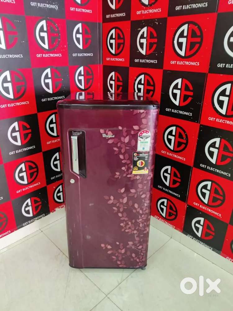 Id.56whirpool 185ltrs single door refrigerator with warranty service.