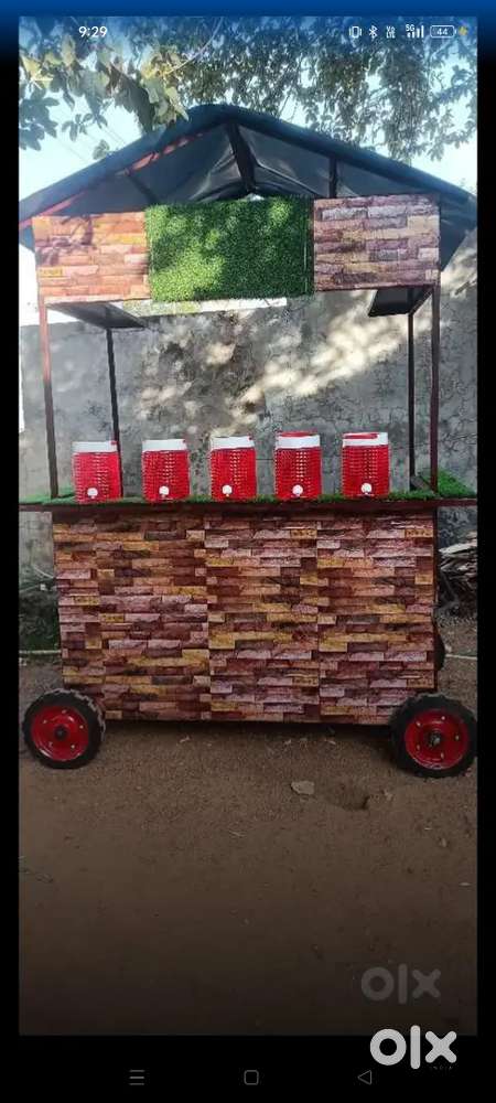 Multiple use cart for TEA, TIFFINS , SNACKS