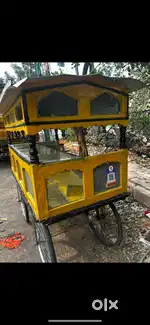 Food Cart Fast Food stall  Chat Thela Gaadi Food Truck  Panipuri