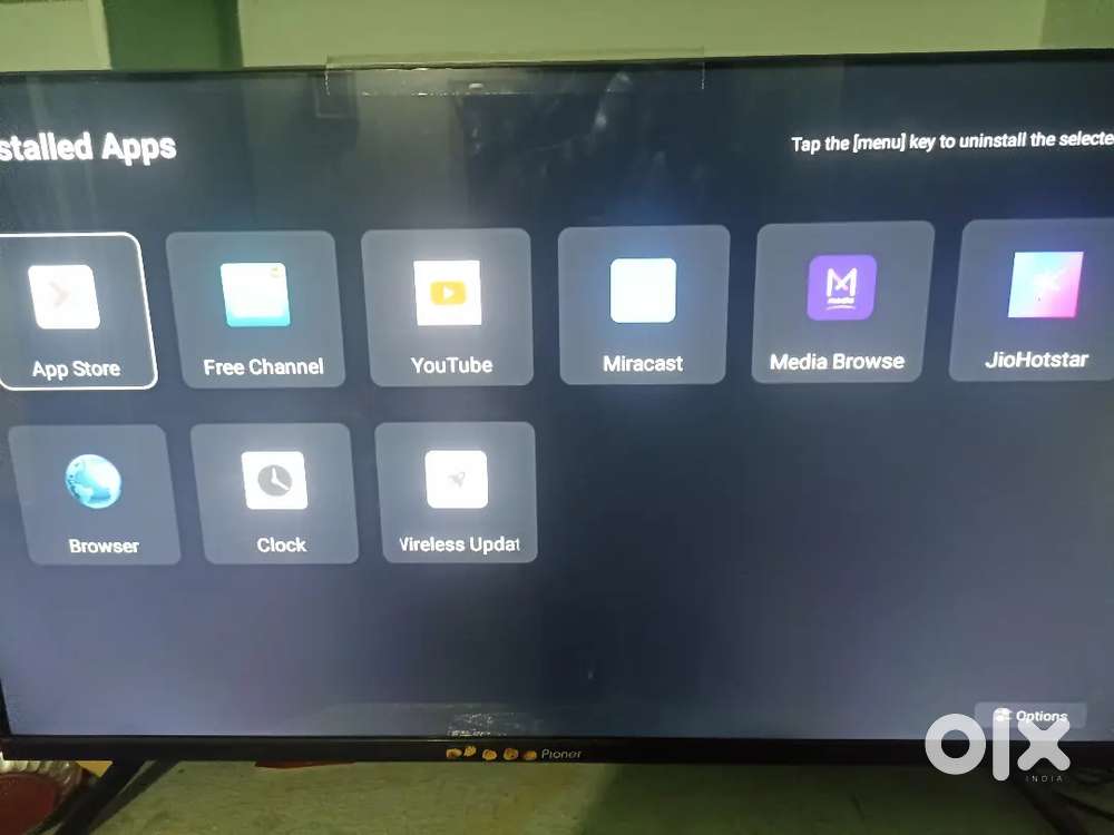 Tv 43inches Pioneer company with bill