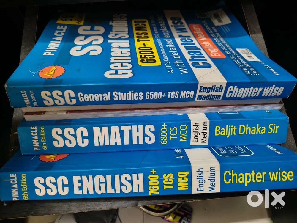 Ssc books PW& pinnacle