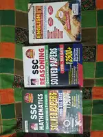 SSC (English,maths kiran, reasoning new book)