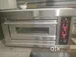 Professional electric gas pizza oven