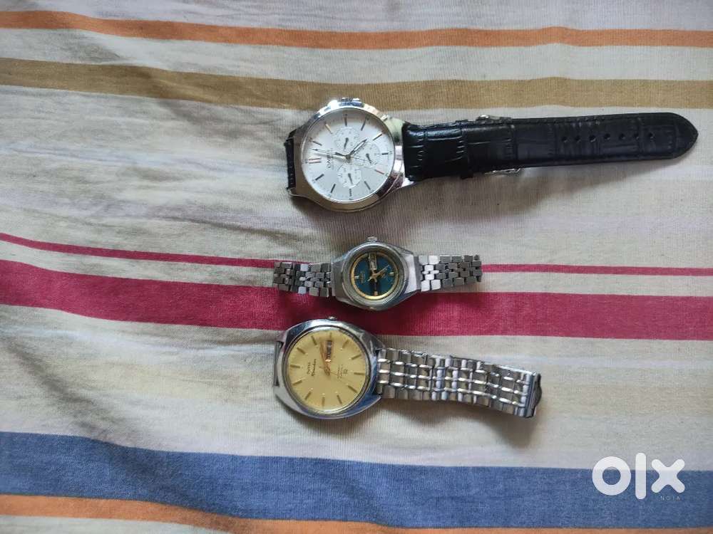 Casio quartz & hmt kanchan automatic n ricoh