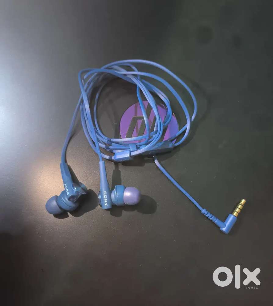 Sony MDR-XB55AP Blue Wired In-ear Headphones With Extra Bass