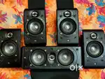 JBL model no-scs200cen 5.0 speekers150wats,8-ohms made in UK