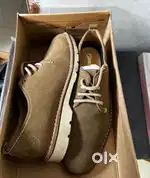 Venture leather shoes, Stylish Brown Suede Casual Shoes for Men