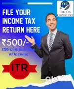 GST Registration: ₹500, GST Return: ₹350, Income Tax Return (ITR)& IEC