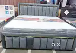 Saturday price- Double bed with box 6990/- Emi also available
