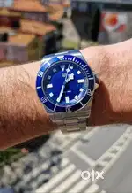 Seiko VH31 Mecaquartz movement - Blue dial- Watchdives WD1969 Pro