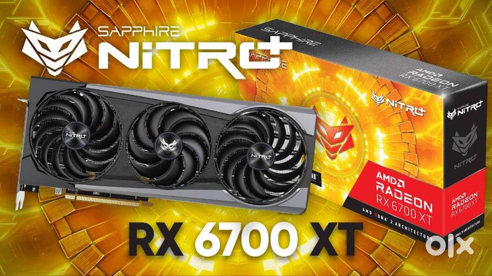 RX 6700xt Sapphire Nitro + 12GB RGB