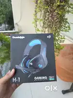 Brand New Cosmic Byte H1 Wired Gaming Headphone with Mic – Blue & Red
