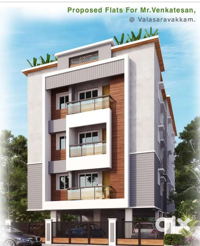 Constructing G+2 Floors with Lift 4BHK Villa at Poonamallee Thandalam