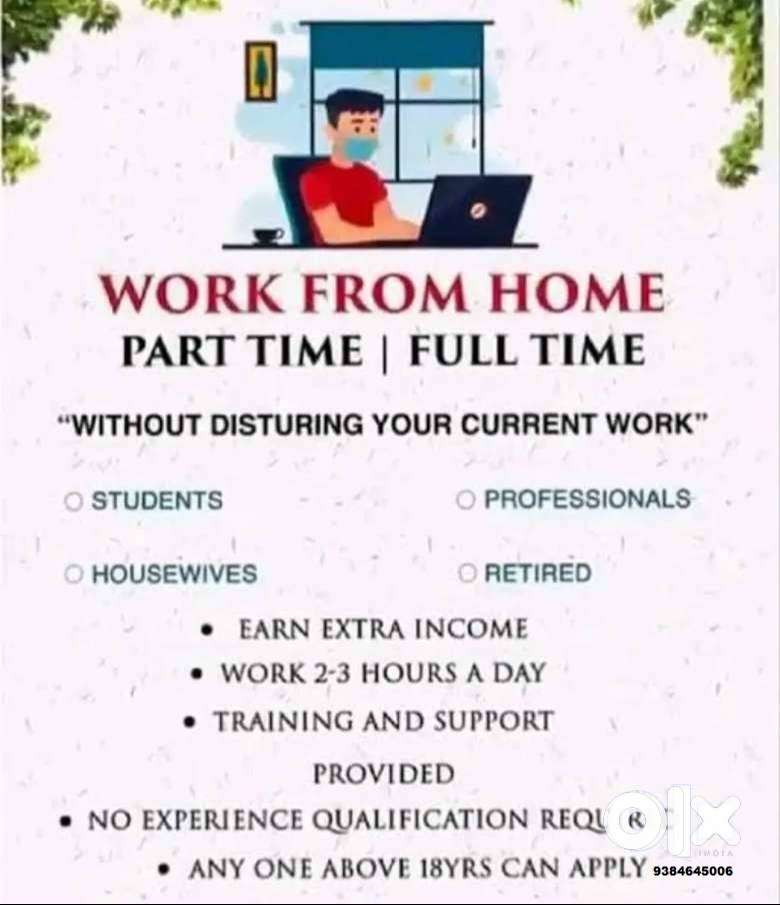 Home based Data entry genuine project work with your flexible timings.
