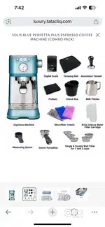 Imported coffee machine