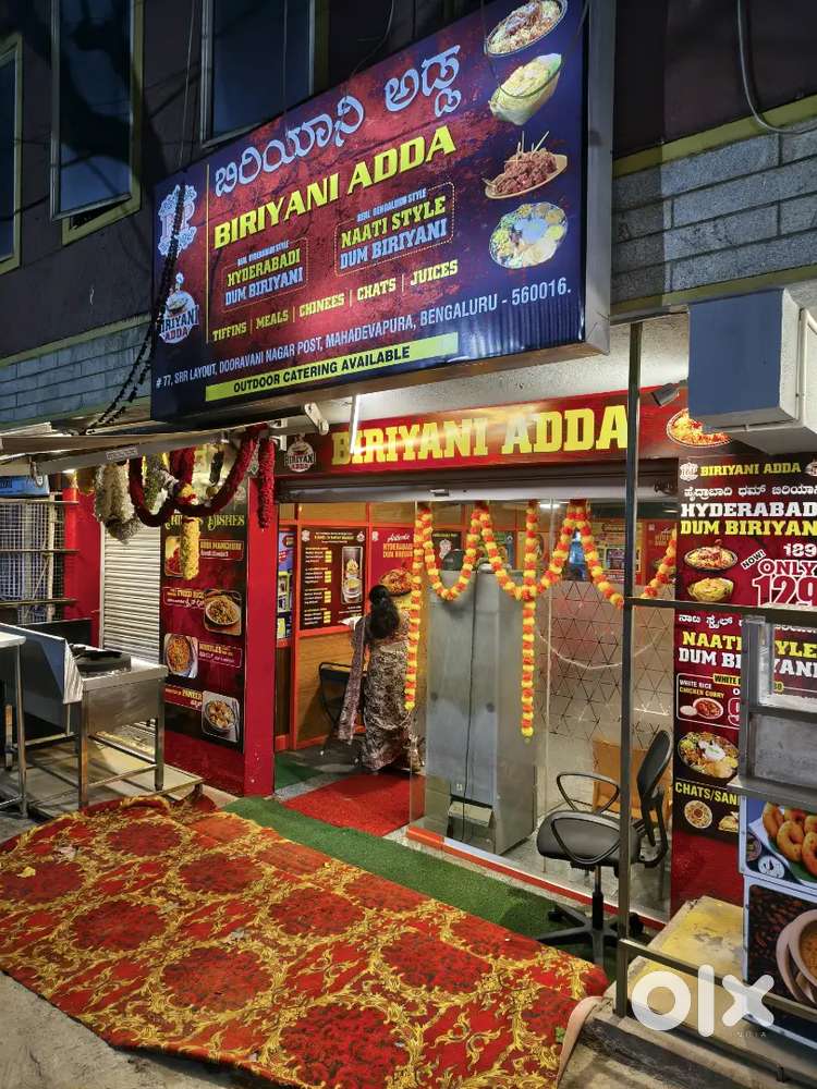 Wanted Chef/cook @ Biriyani and Starters @ Banglore Location