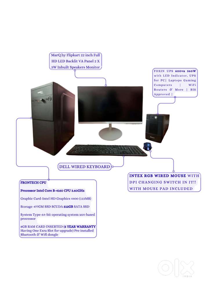 A PROPPER WORKING PC SET UP UREGENT FOR SALE