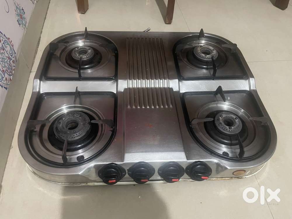 4 burner prestige gas chulha