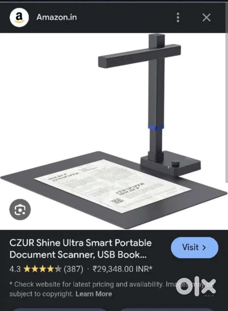 Scanner stand