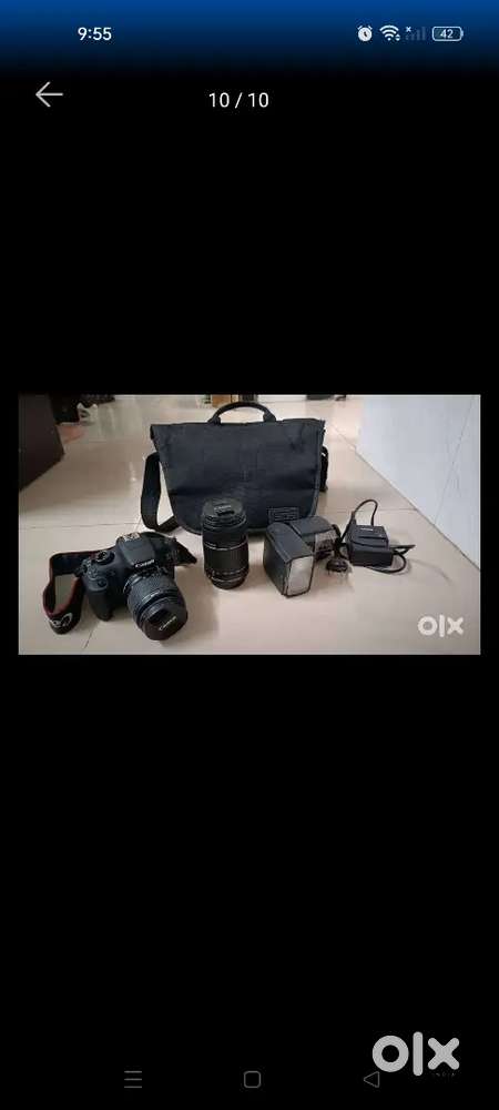 Canon EOS 1200 DSLR camera