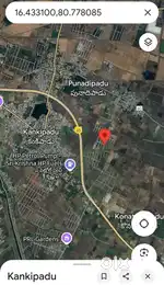 Open PLOT for SALE - East-HARIVILLU - Kankipadu