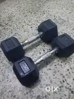 Alex Rubber Dumbbell Set